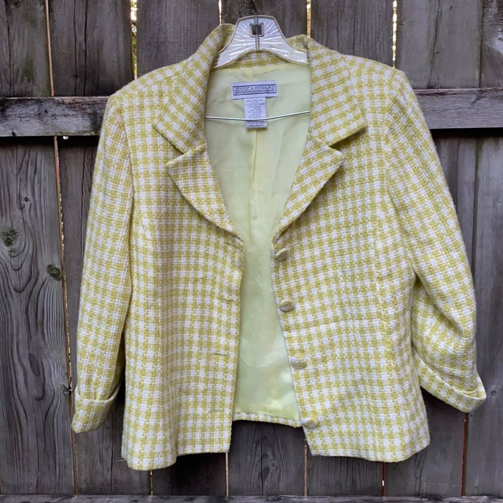 Jessica Howard Tweed Skirt suit sz. 14